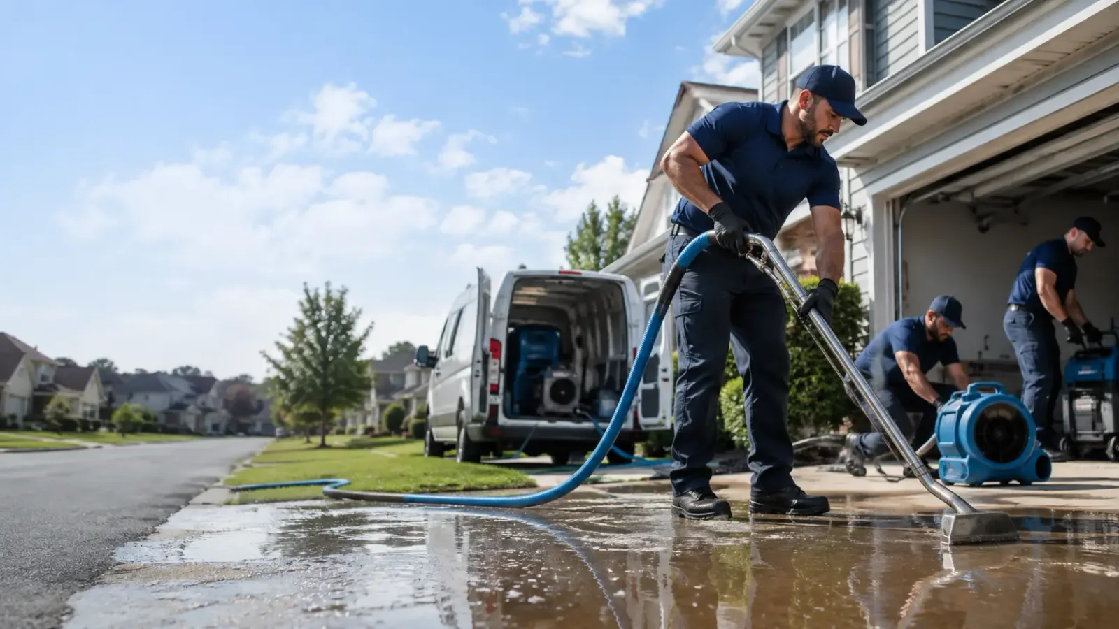 Flood Damage Restoration in Round Mountain, TX